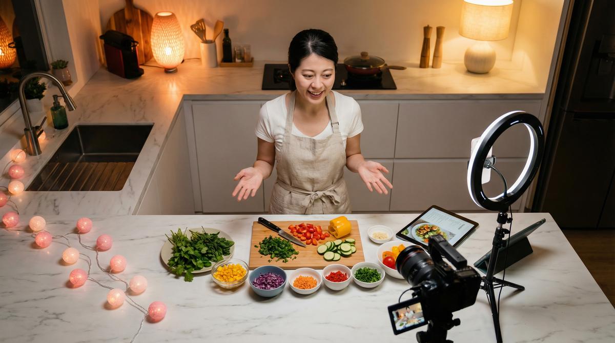 寸止挑战美食视频